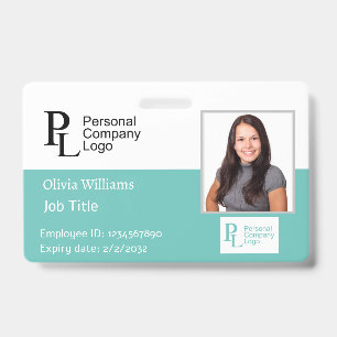 Tarjeta De Identificación Placa de identificación personalizada para empresa