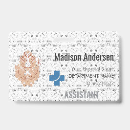 Tarjeta De Identificación Placa de Negocio de PVC – Vendedores.Visibilidad.T