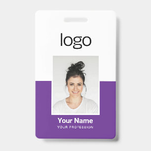 Tarjeta De Identificación Placas de identificación personalizadas con foto d