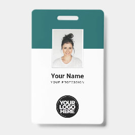 Tarjeta De Identificación Placas de identificación personalizadas para emple