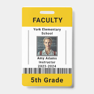 Tarjeta De Identificación Plantilla de Credencial de Identificación para Mae