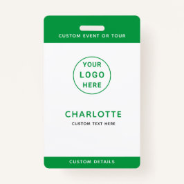 Tarjeta De Identificación Plantilla de identificación para viajes escolares