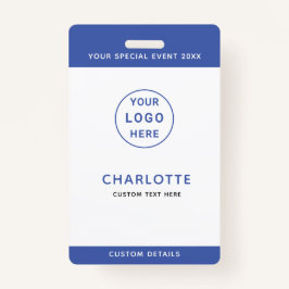 Tarjeta De Identificación Plantilla de identificación para viajes escolares