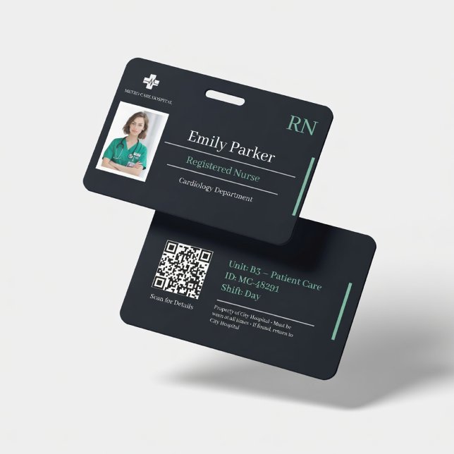 Tarjeta De Identificación Plantilla de placa de identificación personalizada (Subido por el creador)