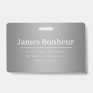 Tarjeta De Identificación Plantilla promocional editable para negocios, etc.