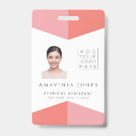 Tarjeta De Identificación Plástico de identificación de fotografía de empres