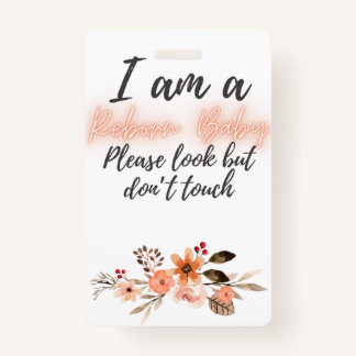 Tarjeta De Identificación Por favor, no toque la etiqueta de asiento para au