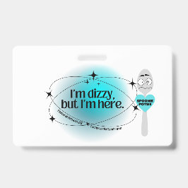 Tarjeta De Identificación POTS Estoy mareado pero estoy aquí