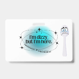 Tarjeta De Identificación POTS Estoy mareado pero estoy aquí