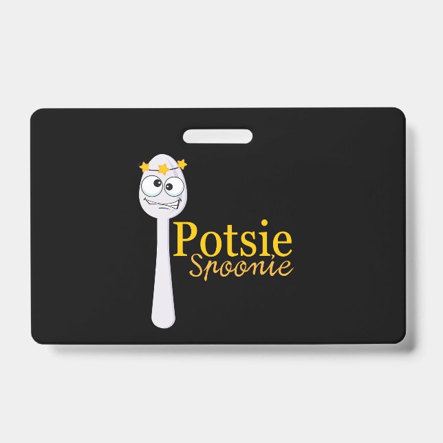 TARJETA DE IDENTIFICACIÓN POTSIE SPOONIE (Anverso)