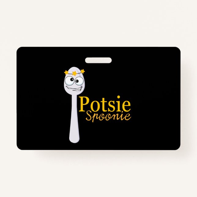 TARJETA DE IDENTIFICACIÓN POTSIE SPOONIE (Anverso)