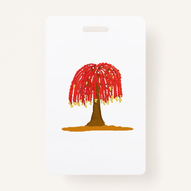 Tarjeta De Identificación Pozo verde de invitación (Reverso)