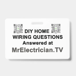 Tarjeta De Identificación Preguntas de cableado eléctrico en casa en MrElect