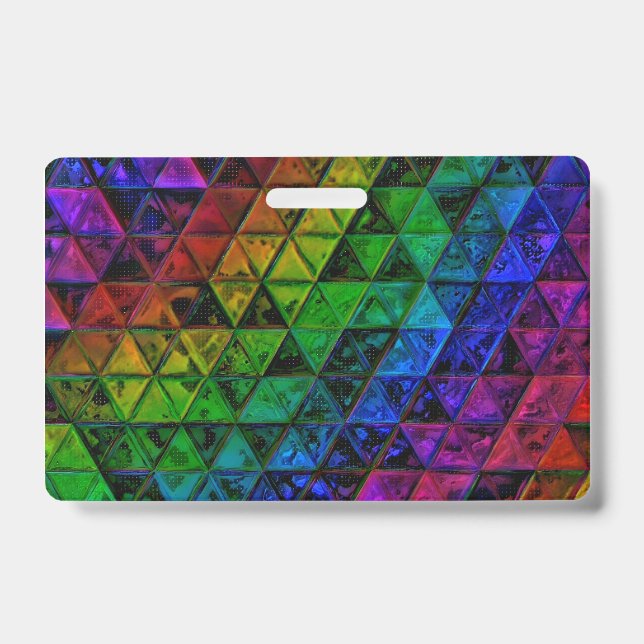 Tarjeta De Identificación Pride Glass  (Parte frontal)