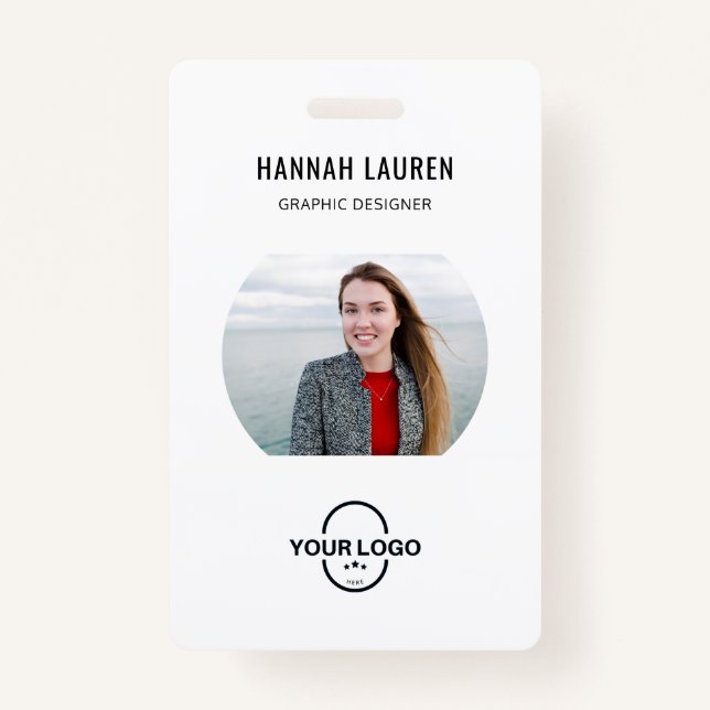 Tarjeta de identificación profesional | Empleado f (Anverso)