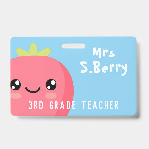 Tarjeta De Identificación Profesor