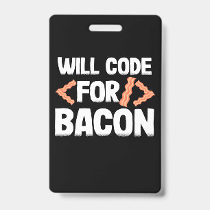 Tarjeta De Identificación Programador Codificará Por Bacon