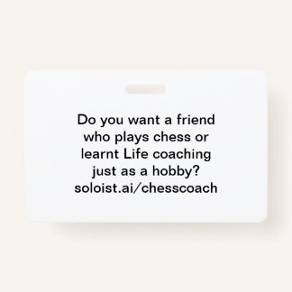 Tarjeta De Identificación ¿Quieres un amigo?