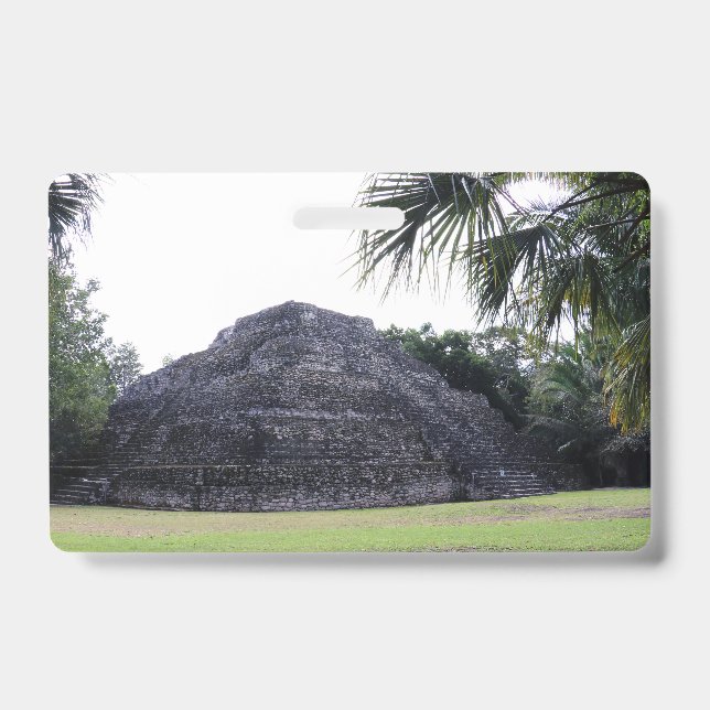 Tarjeta De Identificación Recuerdos Mayas (Parte frontal)