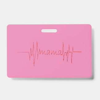Tarjeta De Identificación Regalo del día de la madre para la mejor mamá del