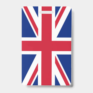 Tarjeta De Identificación Reino Unido Bandera Union Jack de las colonias bri