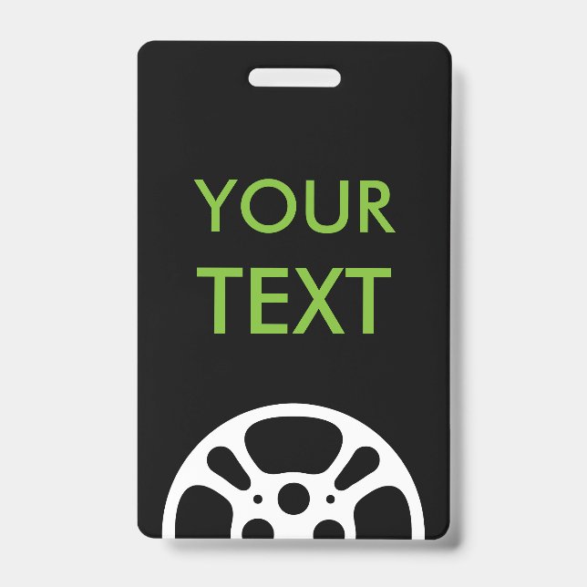 Tarjeta De Identificación Rollo de película (Anverso)