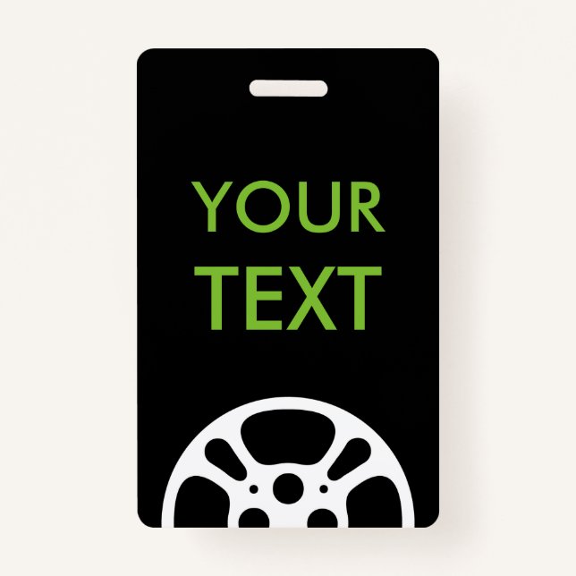 Tarjeta De Identificación Rollo de película (Anverso)