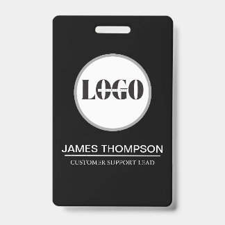 Tarjeta De Identificación Ropa de trabajo con logotipo personalizado para el