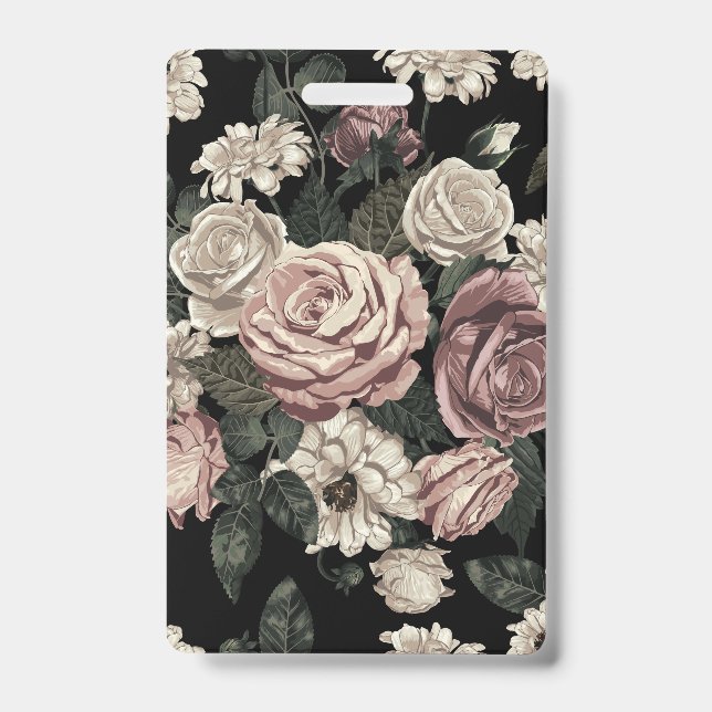 Tarjeta De Identificación rosa (Parte frontal)