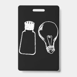 Tarjeta De Identificación Sal y Luz Sed Sal Versículos Bíblicos Mateo 513-1