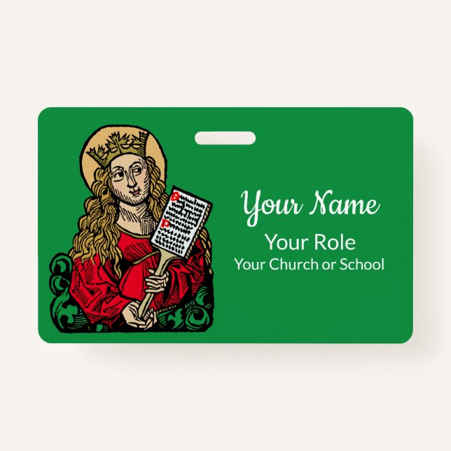 Tarjeta De Identificación San Cecilia con Junta de Himno (Nuremberg) (Anverso)