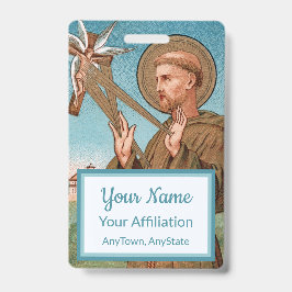 Tarjeta De Identificación San Francisco de Asís, Pater Seraphicus (SAU 040)