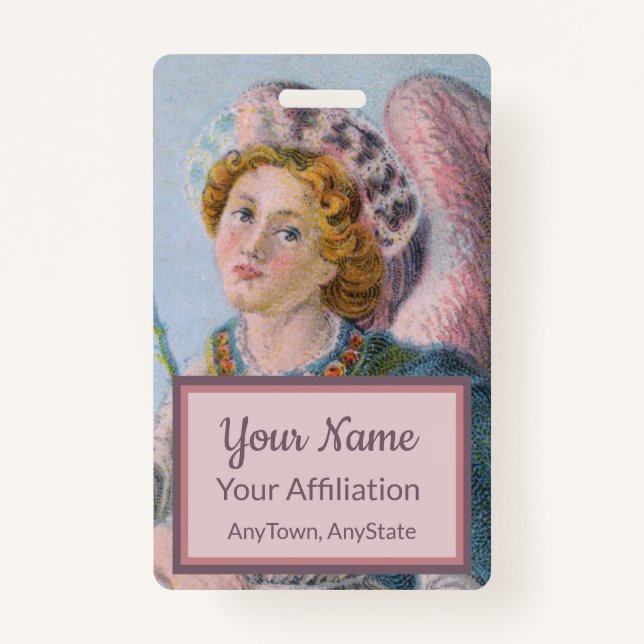 Tarjeta De Identificación San Gabriel el Arcángel (detalle; M 017) (Anverso)