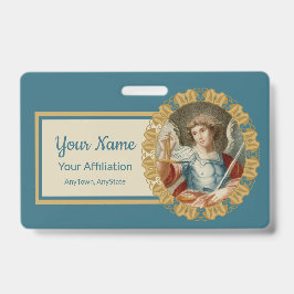 Tarjeta De Identificación San Miguel Arcángel (M 010)