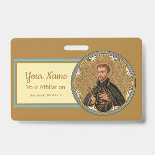 Tarjeta De Identificación San Pedro Claver (BK 058; Estilo 2)