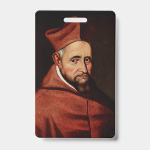 Tarjeta De Identificación San Roberto Belarmino Patrono de los canonistas