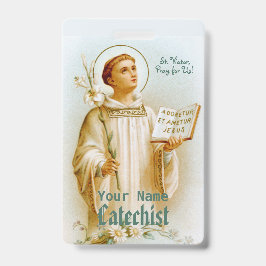 Tarjeta De Identificación San Viador de Lyon el Catecista (BF 02)