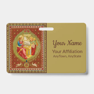 Tarjeta De Identificación Santa Cecilia de Roma (SNV 36, Estilo 2)