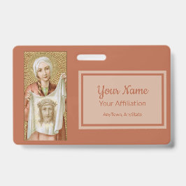 Tarjeta De Identificación Santa Verónica de Jerusalén (JM 60; Estilo2)