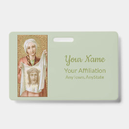 Tarjeta De Identificación Santa Verónica de Jerusalén (JM 60; Estilo 1)