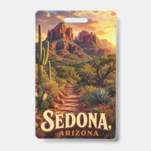 Sedona Arizona Atardecer Roca Roja Desierto Viaje