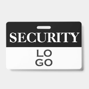 Tarjeta De Identificación Seguridad con logotipo personalizado ID