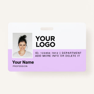Tarjeta De Identificación Seguridad personalizada de identificación fotográf