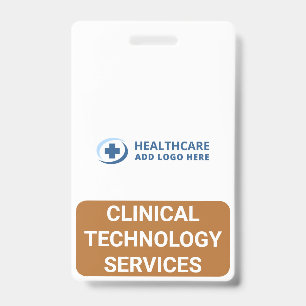 Tarjeta De Identificación Servicios de tecnología clínica personalizados de 
