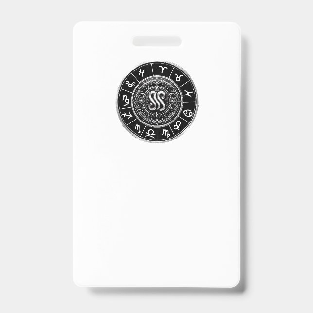 Tarjeta De Identificación Signos del zodiaco (Parte frontal)