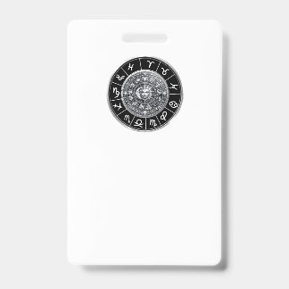 Tarjeta De Identificación Signos zodiacales