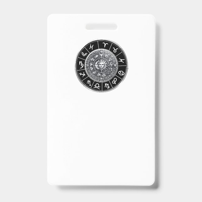Tarjeta De Identificación Signos zodiacales (Parte frontal)
