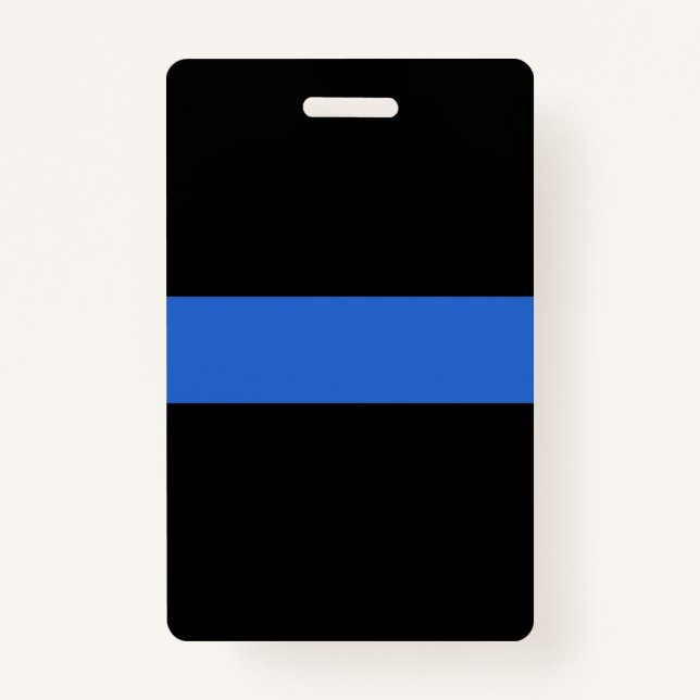 Tarjeta De Identificación Símbolo de solidaridad de la bandera azul de la Lí (Reverso)