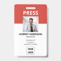 Simple ID de foto de prensa