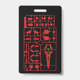 Tarjeta De Identificación sinanju gundam gunpla plamo modelo de plamo kit de